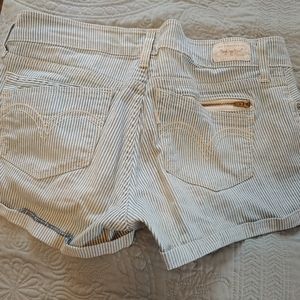 Striped Levi shorts